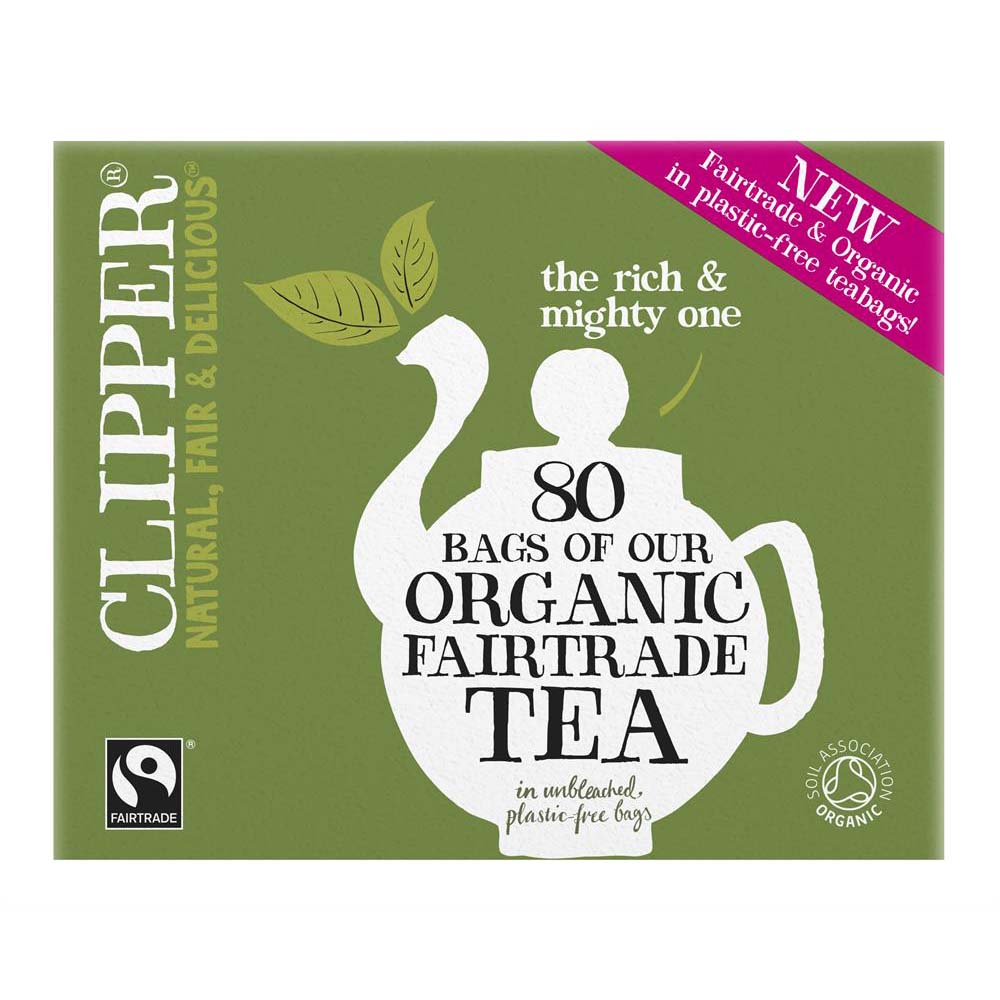 Clipper Organic Everyday Tea Bags 80s 250g
