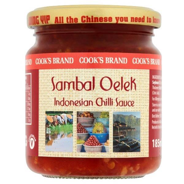 Cooks Brand Sambal Oelek 185ml