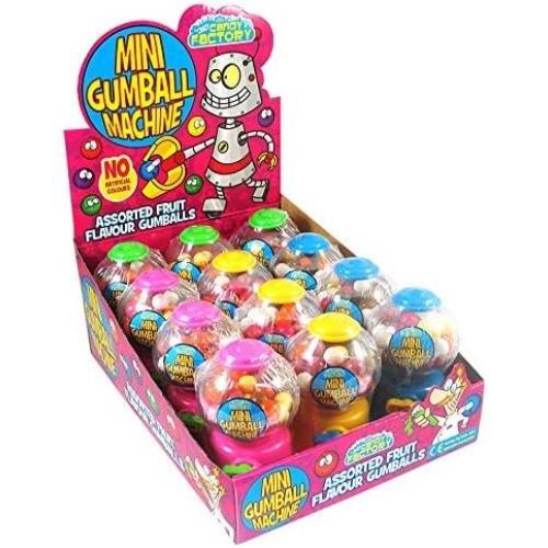 Crazy Candy Factory Mini Gum Ball Machine 35g