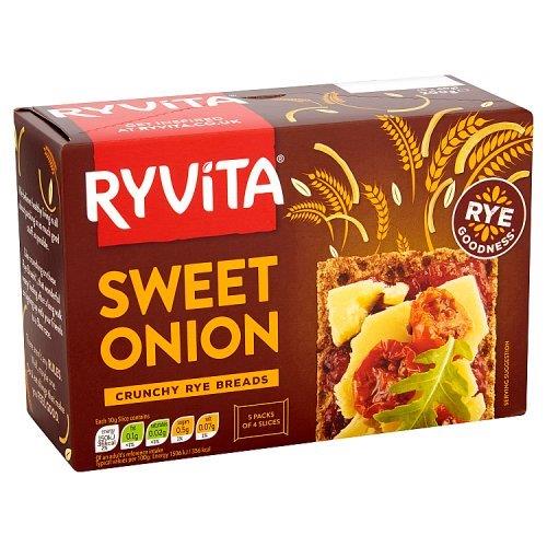 Ryvita Sweet Onion Crunchy Rye Crispbreads (5 x 40g) 200g