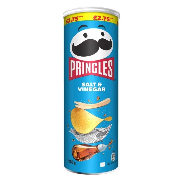 Pringles Salt & Vinegar PM £2.75 165g