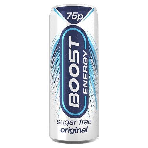 Boost Energy Sugar Free PM 75p 250ml