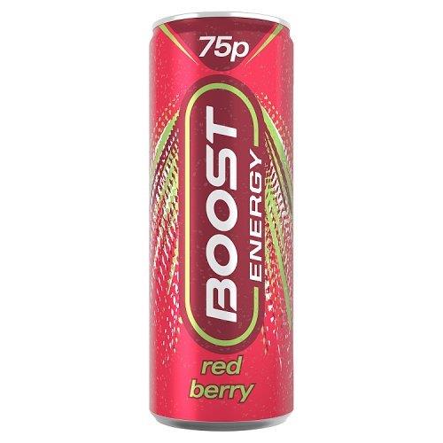 Boost Energy Red Berry PM 75p 250ml