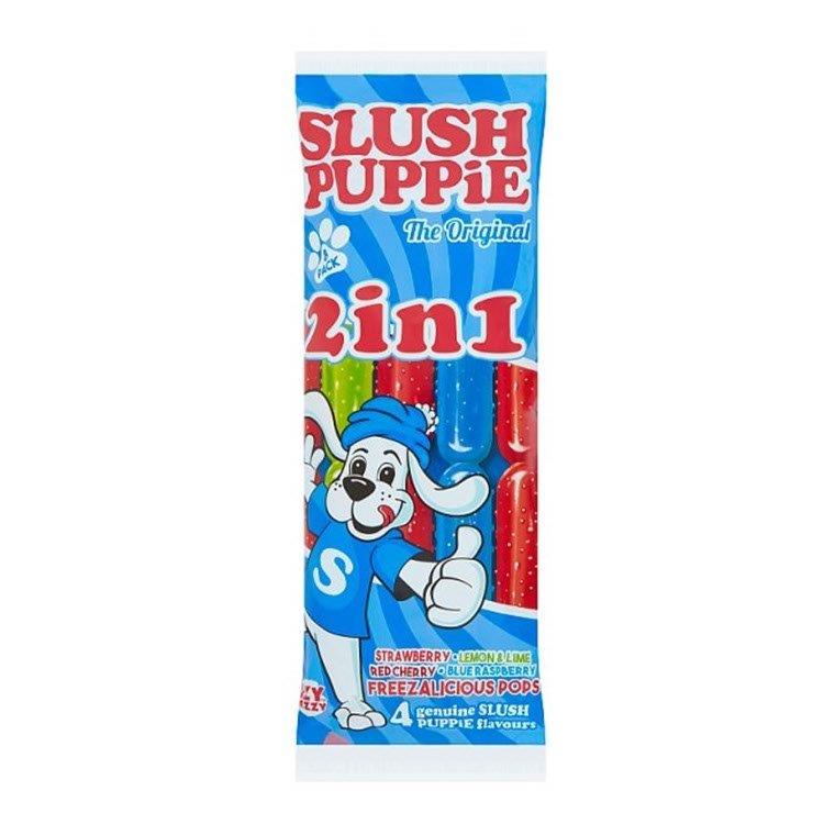 Slush Puppie 2in1 Freeze Pops 8pk (8 x 75ml) 600ml
