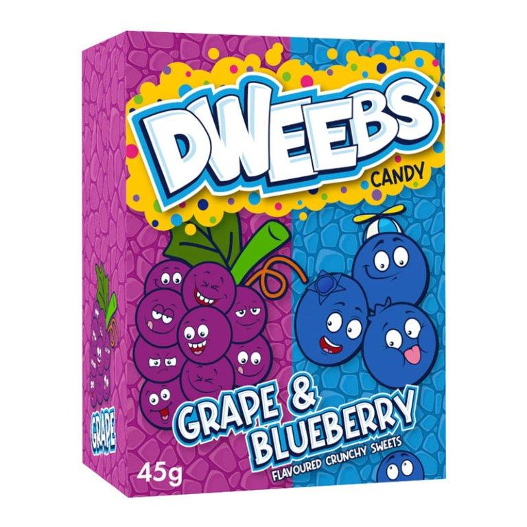 Dweebs Grape & Blueberry Candy 45g