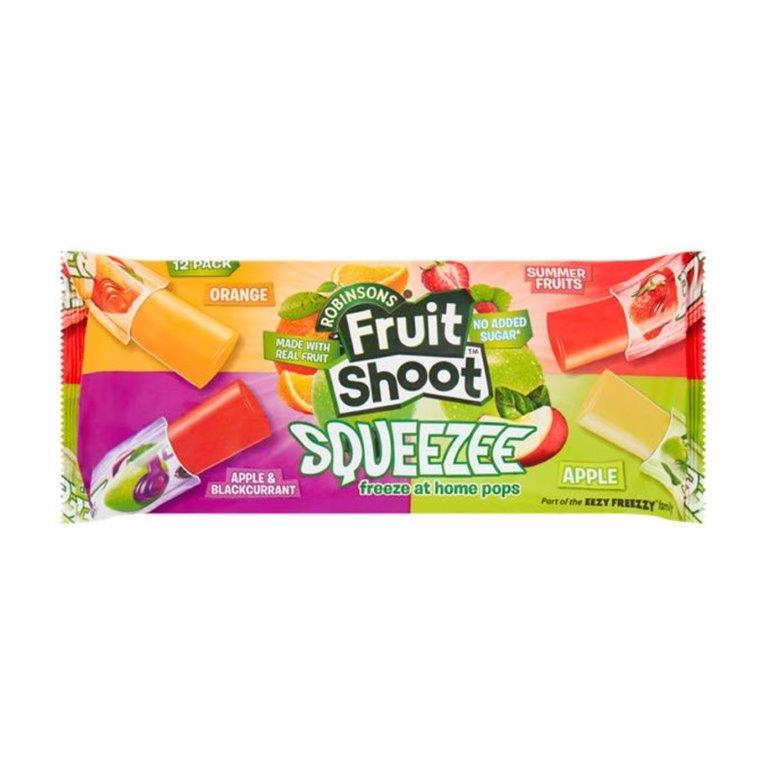 Robinsons Fruit Shoot Squeezee Freeze Pops 12pk 540ml