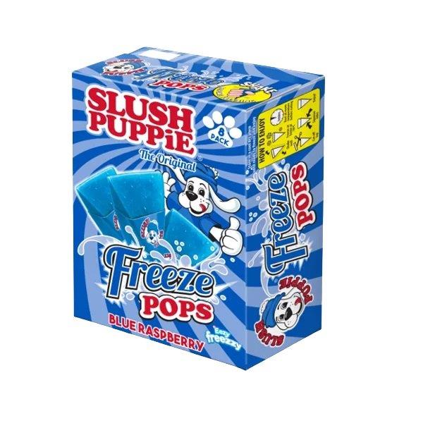 Slush Puppie Blue Raspberry Triangles Freeze Pops 496ml