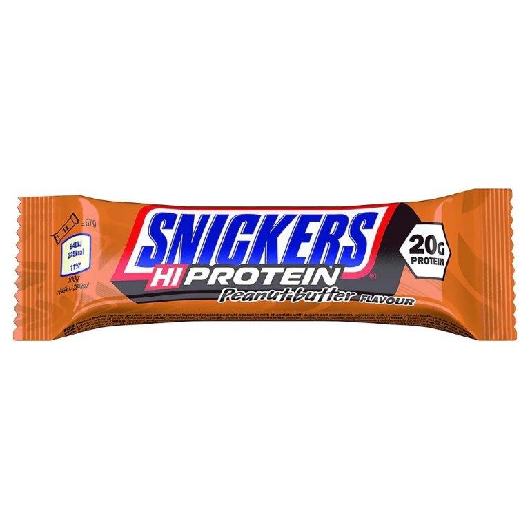 MPO Snickers Hi-Protein Bar Peanut Butter 55g