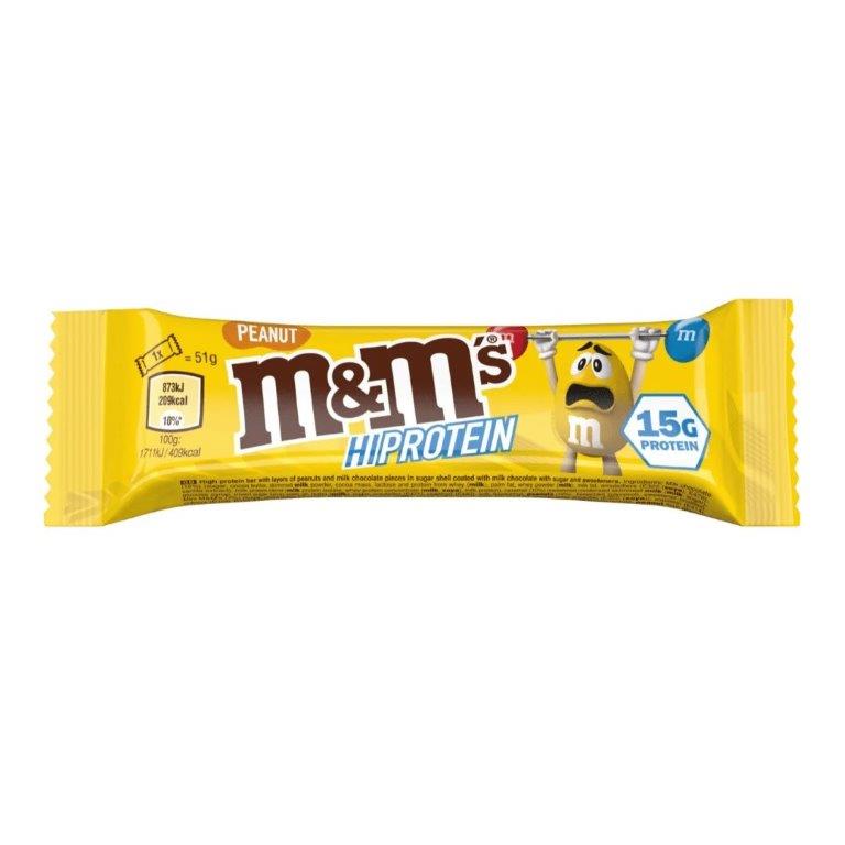 MPO M&M'S Hi-Protein Bar Peanut 51g