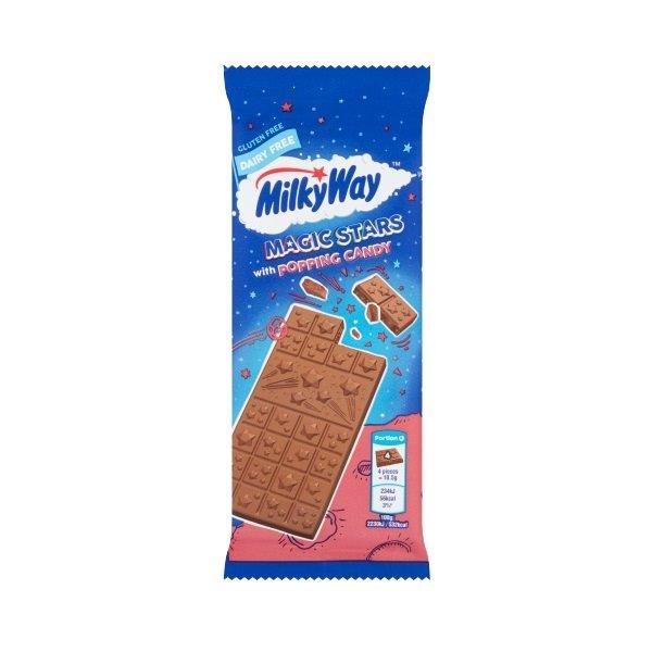 Milky Way Dairy Free Magic Stars & Popping Candy 85g