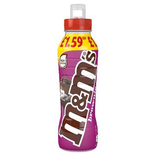 Mars Milk M&Ms Chocolate Brownie Milk Drink PM £1.59 350ml