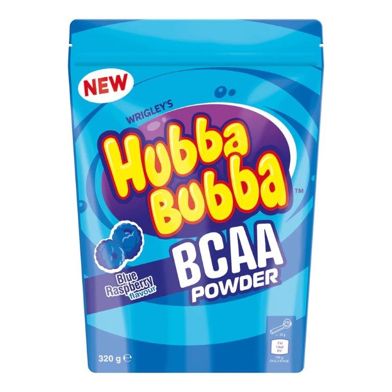 Hubba Bubba Cola BCAA Powder Pouch 320g NEW