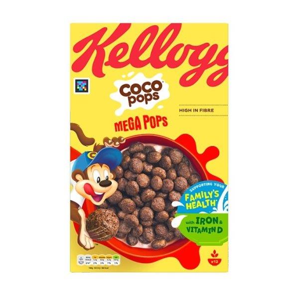Kelloggs Coco Pops Mega Pops 365g NEW