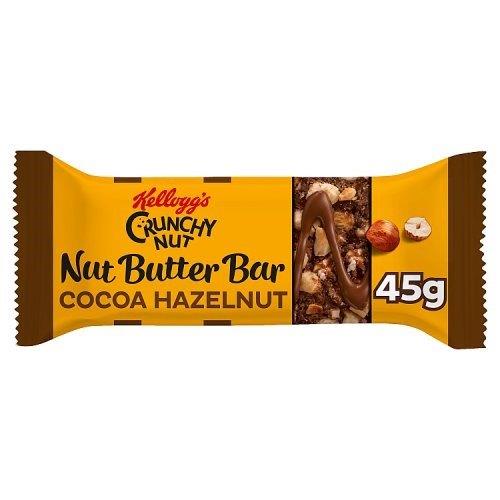 Kelloggs Crunchy Nut Butter Bar Cocoa & Hazelnut 45g