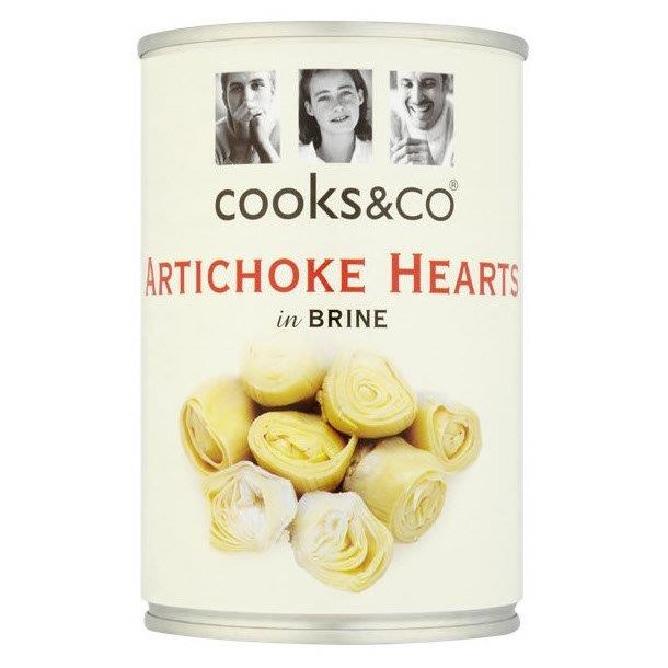 Cooks & Co Artichoke Hearts 390g
