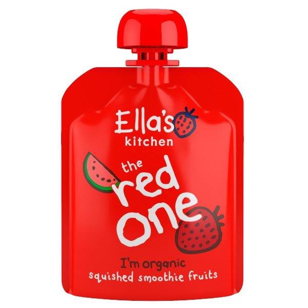 Ellas Kitchen The Red One Baby Organic Juice Squished Smoothe Fruits 90g