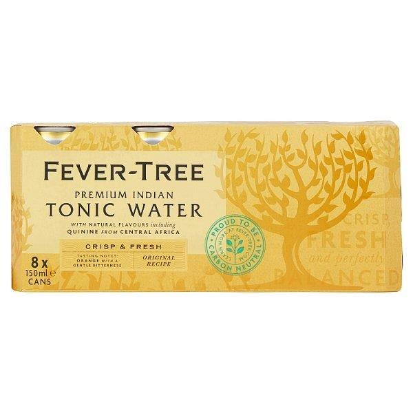 Fever-Tree Indian Tonic Water 8pk (8 x 150ml)