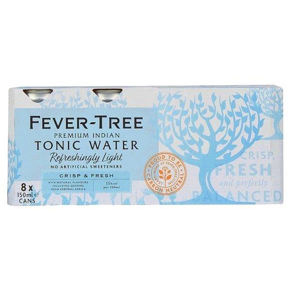 Fever-Tree Light Tonic Water 8pk (8 x 150ml)