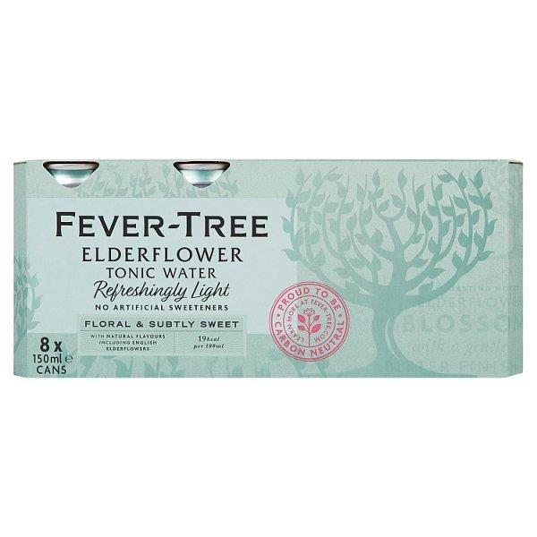 Fever-Tree Rl Edlerflower 8pk (8 x 150ml)