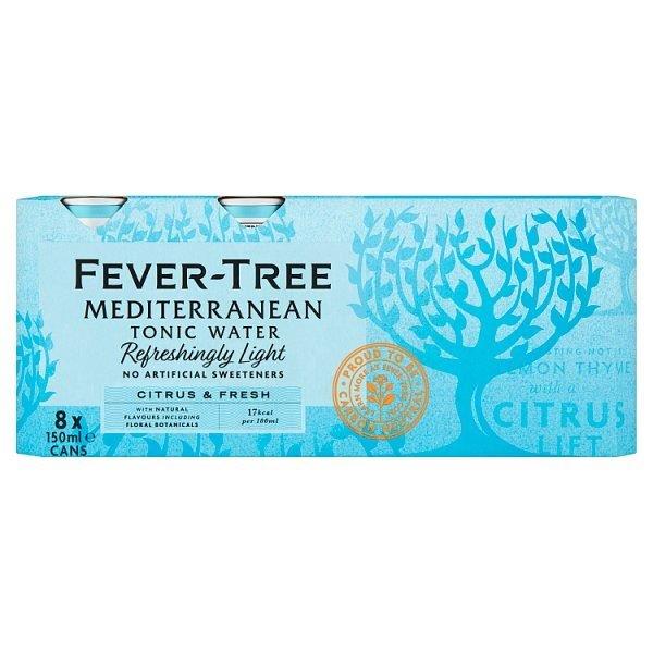 Fever-Tree Rl Med 8pk (8 x 150ml)