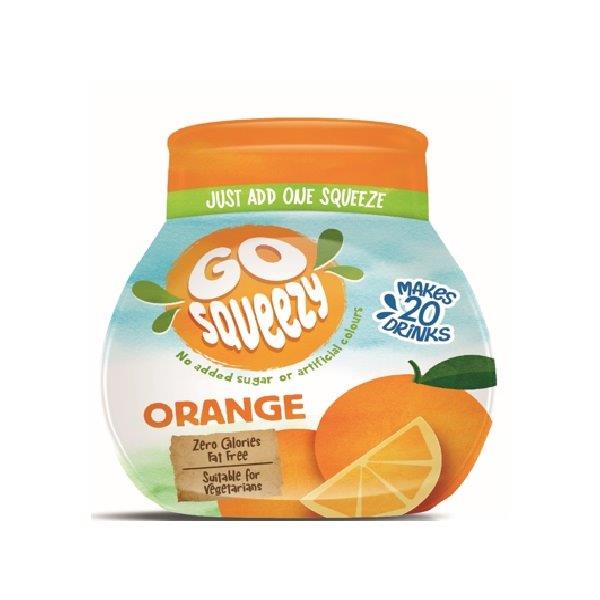 Go Squeezy Orange Water Shot 66ml NEW