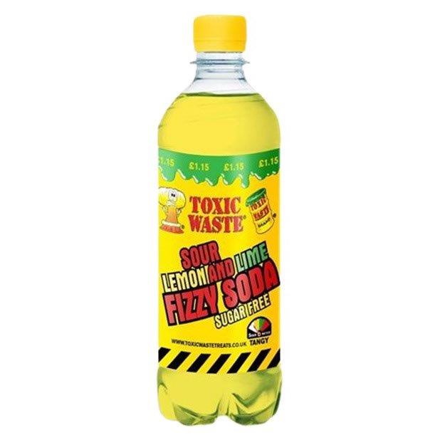 Toxic Waste Fizzy Soda Sour Lemon & Lime 500ml PM £1.19