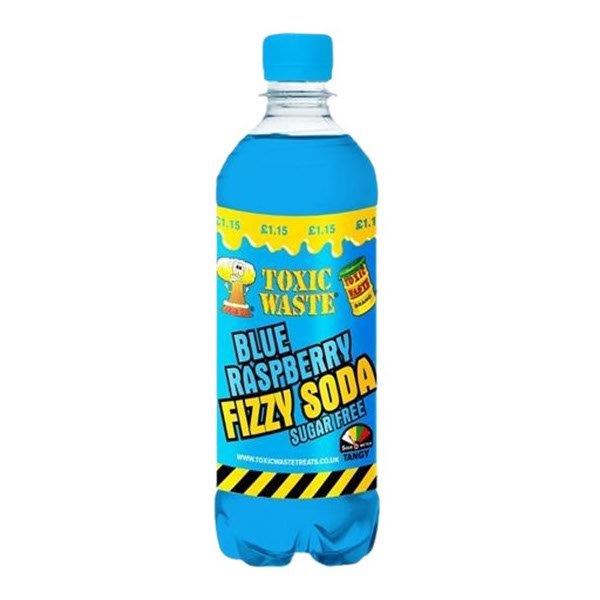 Toxic Waste Fizzy Soda Blue Raspberry 500ml PM £1.19