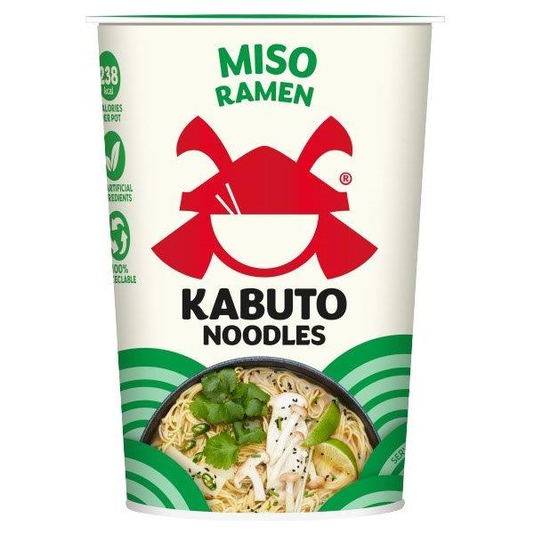 Kabuto Miso Ramen Noodles Pot 65g