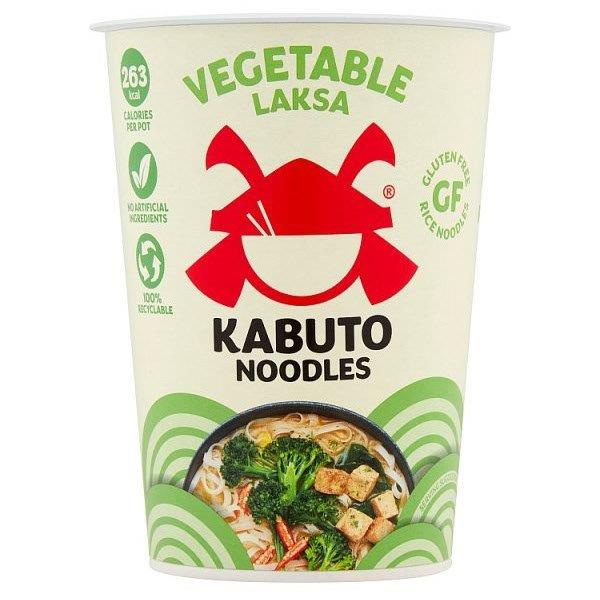 Kabuto Veg Laska Noodles Pot 65g