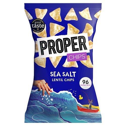 Proper Sea Salt Lentil Chips 85g