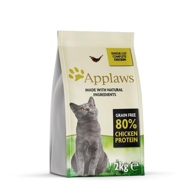 Applaws Cat Dry Senior Chicken 2kg