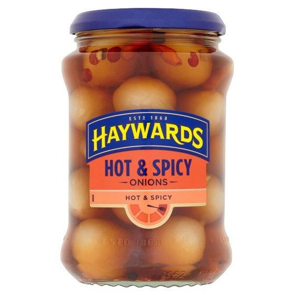 Haywards Hot & Spicy Silverskin Onions 400g
