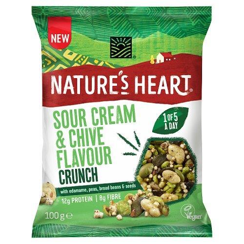 Natures Heart Crunch Sour Cream 100g NEW