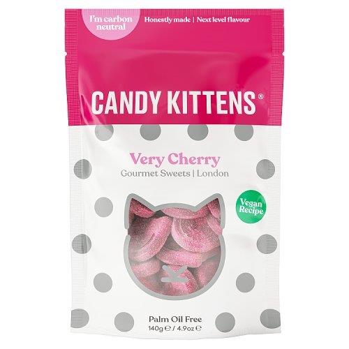 Candy Kittens Very Cherry 2 x 12 Unit Clip Strip 140g