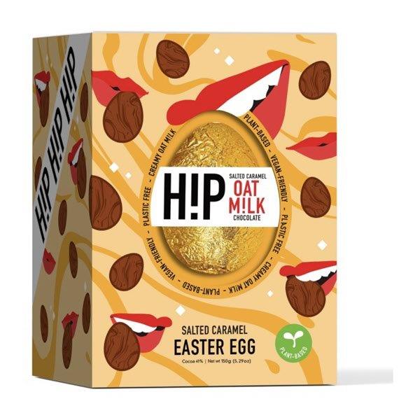 HIP Salted Caramel Oat M!lk Chocolate Easter Egg 150g