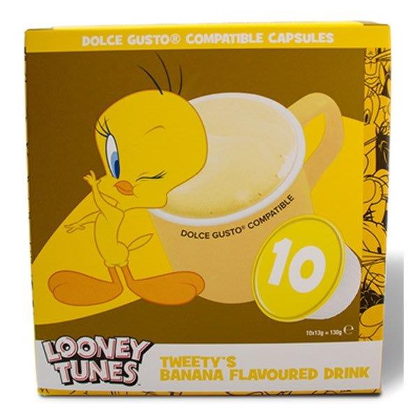 Looney Tunes Tweetys Banana Dolce Gusto Pods 10s 130g