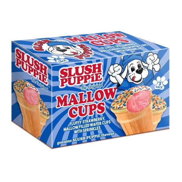 Slush Puppie Mallow Cups 3pk 90g NEW