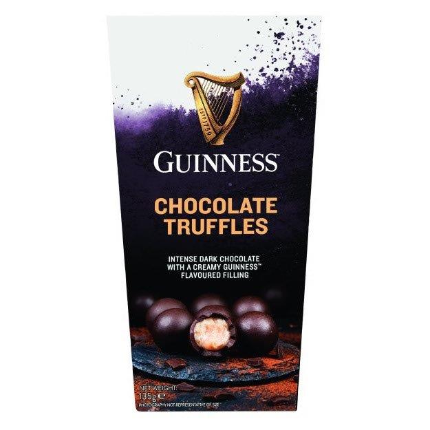 Guinness Twist Wrapped Dark Truffles In Carton 135g (Contains Alcohol)