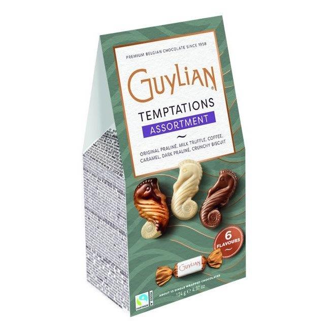 Guylian Temptations Twist Wrapped 6 Flavours Selection Box 124g