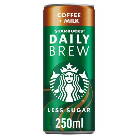 Starbucks Daily Brew Coffee & Milk 250ml NEW