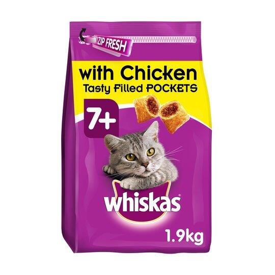 Whiskas 1+ Cat Complete Dry & Salmon 1.9kg