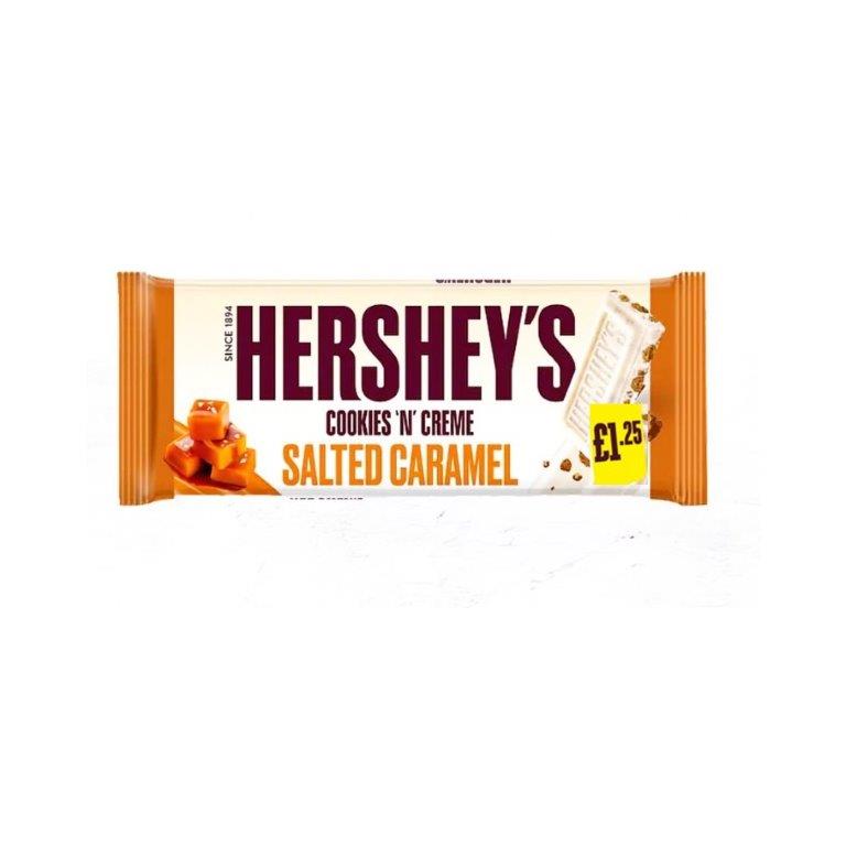 Hersheys Cookies N Creme Salted Caramel PM £1.25 90g