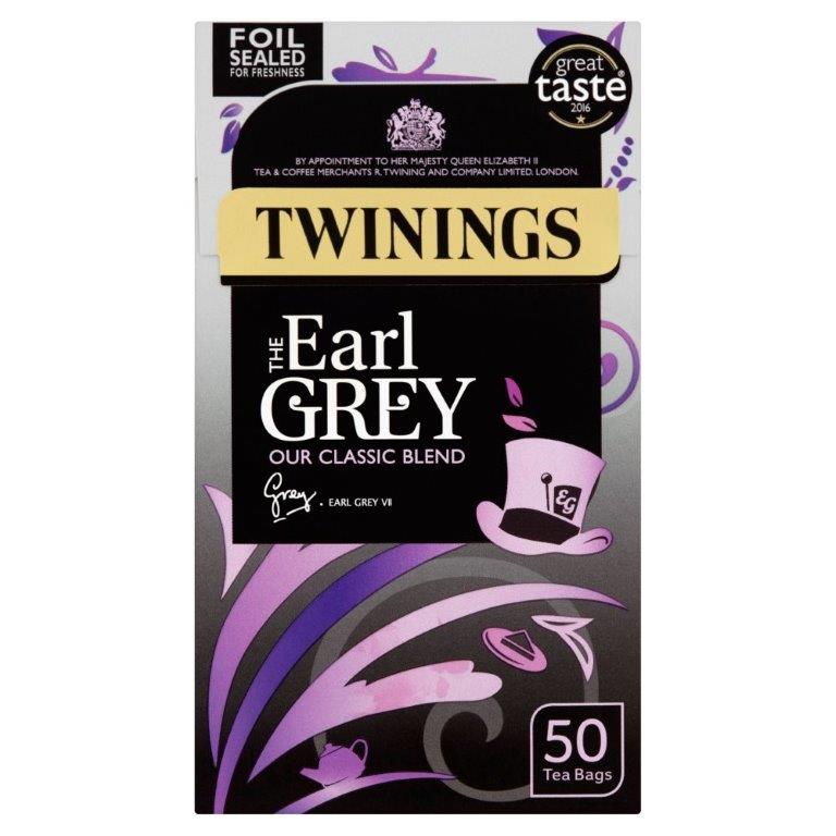 Twinings Earl grey Tea Bags 50s 125g