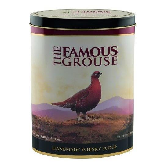 Famous Grouse Whisky Flavoured Fudge In Tin 250g