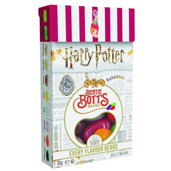 Harry Potter Bertie Botts Every Flavour Beans In Window Pocket Pack 35g