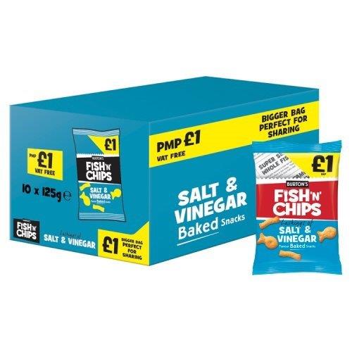 Burtons Fish & Chips PM £1.00 125g