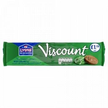 Lyons Viscount Biscuits PM £1.19 7pk 98g