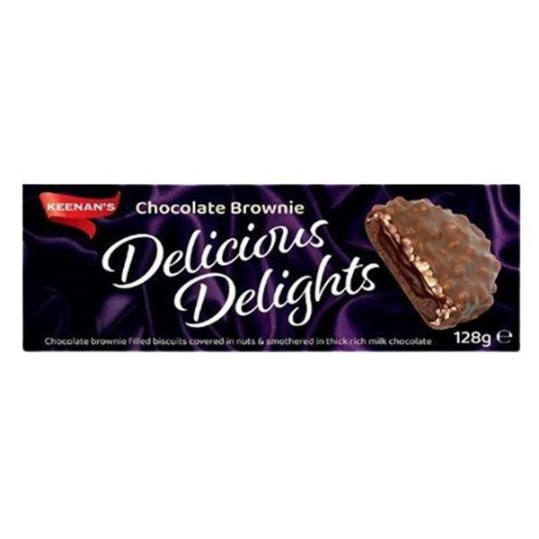 Keenans Delicious Delights Choc Brownie 128g