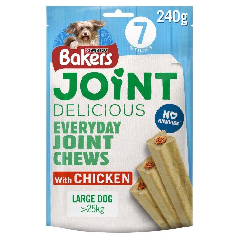 Bakers Dog Treats Joint Delicious Large Chicken 240g