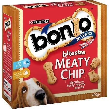 Bonio Bitesize Meaty Chip 400g